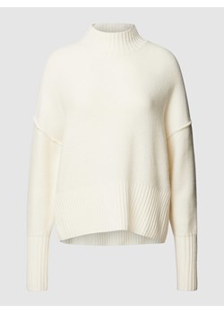 Sweter z dzianiny z fakturowanym wzorem ze sklepu Peek&Cloppenburg  w kategorii Swetry damskie - zdjęcie 168175967