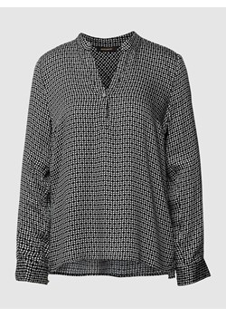 Bluzka z graficznym wzorem i kołnierzem z lamówką ze sklepu Peek&Cloppenburg  w kategorii Bluzki damskie - zdjęcie 168176105