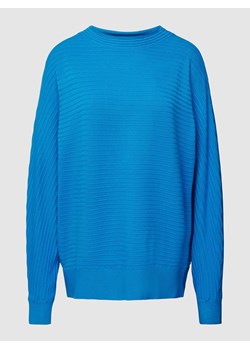 Sweter z dzianiny z fakturowanym wzorem model ‘Struk Over’ ze sklepu Peek&Cloppenburg  w kategorii Swetry damskie - zdjęcie 168176527