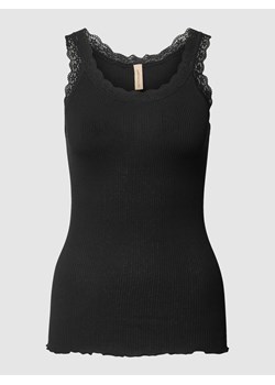 Top z obszyciem koronką model ‘Sarona’ ze sklepu Peek&Cloppenburg  w kategorii Bluzki damskie - zdjęcie 168177227
