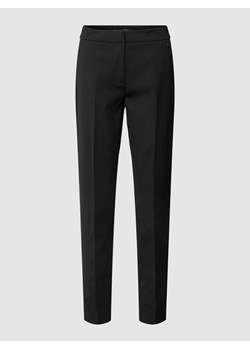 Spodnie materiałowe z detalem z logo ze sklepu Peek&Cloppenburg  w kategorii Spodnie damskie - zdjęcie 168177299