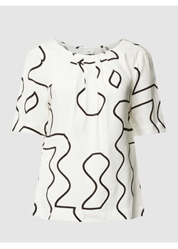 Bluzka z okrągłym dekoltem ze sklepu Peek&Cloppenburg  w kategorii Bluzki damskie - zdjęcie 168177445