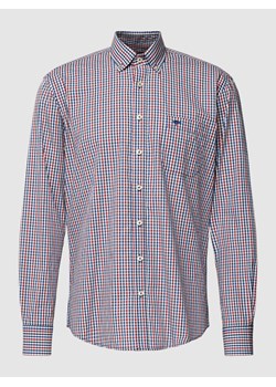 Koszula casualowa o kroju regular fit w kratkę vichy ze sklepu Peek&Cloppenburg  w kategorii Koszule męskie - zdjęcie 168177558