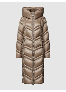 Płaszcz puchowy z kapturem ze sklepu Peek&Cloppenburg  w kategorii Płaszcze damskie - zdjęcie 168177596