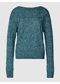 Sweter z dzianiny we wzory na całej powierzchni ze sklepu Peek&Cloppenburg  w kategorii Swetry damskie - zdjęcie 168177987