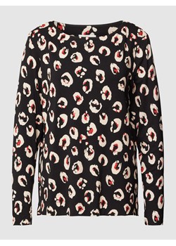 Bluzka z długim rękawem ze zwierzęcym nadrukiem ze sklepu Peek&Cloppenburg  w kategorii Bluzki damskie - zdjęcie 168178168