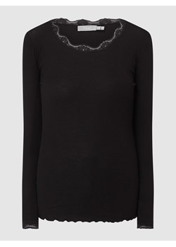 Bluzka z długim rękawem i prążkowaniem ze sklepu Peek&Cloppenburg  w kategorii Bluzki damskie - zdjęcie 168178307