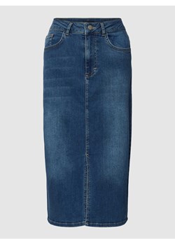 Spódnica jeansowa z 5 kieszeniami ze sklepu Peek&Cloppenburg  w kategorii Spódnice - zdjęcie 168178368