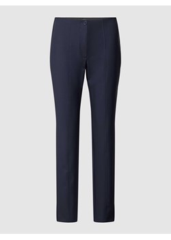 Spodnie materiałowe z ozdobnymi szwami ze sklepu Peek&Cloppenburg  w kategorii Spodnie damskie - zdjęcie 168178446