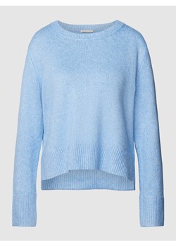 Sweter z dzianiny z okrągłym dekoltem ze sklepu Peek&Cloppenburg  w kategorii Swetry damskie - zdjęcie 168178628