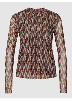 Bluzka we wzory na całej powierzchni ze sklepu Peek&Cloppenburg  w kategorii Bluzki damskie - zdjęcie 168178797