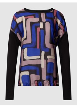 Bluzka z długim rękawem i nadrukiem ze wzorem ze sklepu Peek&Cloppenburg  w kategorii Bluzki damskie - zdjęcie 168178936