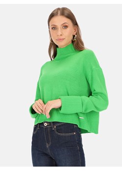 Sweter oversize damski ze stójką Eye For Fashion Roca ze sklepu Eye For Fashion w kategorii Swetry damskie - zdjęcie 168184518