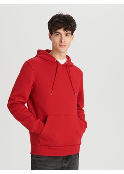 Sinsay - Bluza z kapturem - czerwony ze sklepu Sinsay w kategorii Bluzy męskie - zdjęcie 168185217