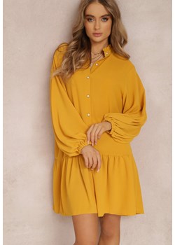 Żółta Sukienka Oromeda ze sklepu Renee odzież w kategorii Sukienki - zdjęcie 168185379