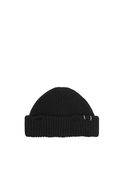 Cropp - Czarna czapka docker - czarny ze sklepu Cropp w kategorii Czapki zimowe męskie - zdjęcie 168206039