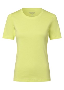 brookshire T-shirt damski Kobiety Bawełna cytrynowy jednolity ze sklepu vangraaf w kategorii Bluzki damskie - zdjęcie 168208696