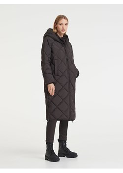 OPUS Płaszcz zimowy w kolorze ciemnobrązowym ze sklepu Limango Polska w kategorii Kurtki damskie - zdjęcie 168211715
