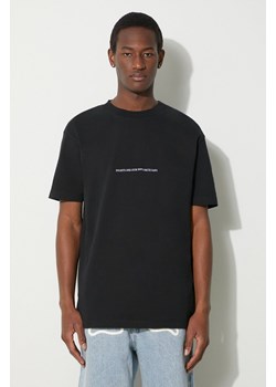 Marcelo Burlon t-shirt bawełniany Party Quote Basic męski kolor czarny z aplikacją CMAA056S24JER0051001 ze sklepu PRM w kategorii T-shirty męskie - zdjęcie 168215258