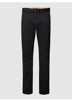 Spodnie materiałowe z wpuszczanymi kieszeniami w stylu francuskim ze sklepu Peek&Cloppenburg  w kategorii Spodnie męskie - zdjęcie 168215276