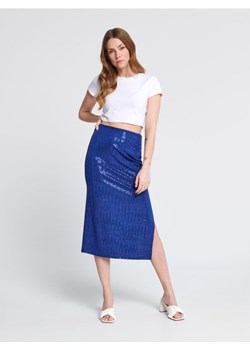 Sinsay - Spódnica midi ołówkowa - niebieski ze sklepu Sinsay w kategorii Spódnice - zdjęcie 168218249
