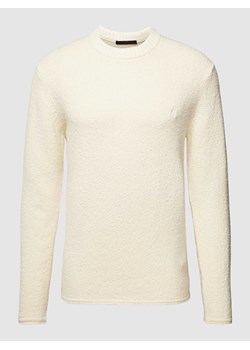 Sweter z dzianiny ze stójką model ‘LEANDO’ ze sklepu Peek&Cloppenburg  w kategorii Swetry męskie - zdjęcie 168221285