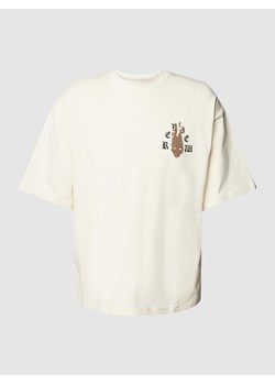 T-shirt z nadrukiem z logo ze sklepu Peek&Cloppenburg  w kategorii T-shirty męskie - zdjęcie 168221598