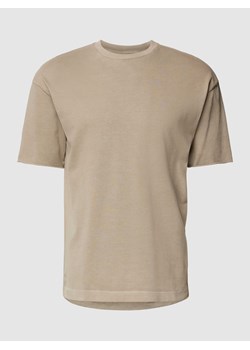 T-shirt z detalem z logo model ‘EROS’ ze sklepu Peek&Cloppenburg  w kategorii T-shirty męskie - zdjęcie 168221749