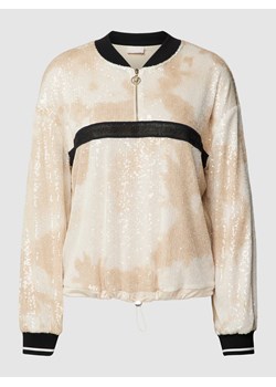 Sweter z cekinowym obszyciem ze sklepu Peek&Cloppenburg  w kategorii Swetry damskie - zdjęcie 168222105