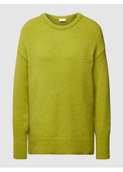 Sweter z dzianiny z obniżonymi ramionami model ‘Flausch’ ze sklepu Peek&Cloppenburg  w kategorii Swetry damskie - zdjęcie 168222309