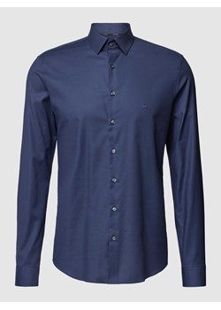 Koszula biznesowa o kroju slim fit z kołnierzykiem typu kent model ‘Bari’ ze sklepu Peek&Cloppenburg  w kategorii Koszule męskie - zdjęcie 168222459