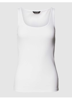 Top na ramiączkach z efektem prążkowania model ‘KELLY’ ze sklepu Peek&Cloppenburg  w kategorii Bluzki damskie - zdjęcie 168222636
