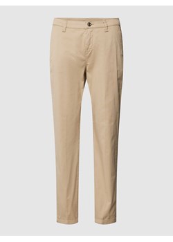 Spodnie o kroju regular fit zapinane na guzik i zamek błyskawiczny model ‘TURN UP’ ze sklepu Peek&Cloppenburg  w kategorii Spodnie damskie - zdjęcie 168222816