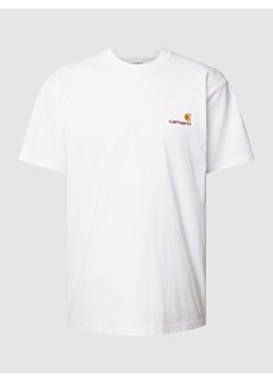 T-shirt z wyhaftowanym logo model ‘American’ ze sklepu Peek&Cloppenburg  w kategorii T-shirty męskie - zdjęcie 168222839
