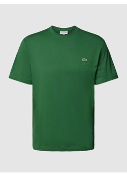 T-shirt z okrągłym dekoltem i wyhaftowanym logo ze sklepu Peek&Cloppenburg  w kategorii T-shirty męskie - zdjęcie 168222877