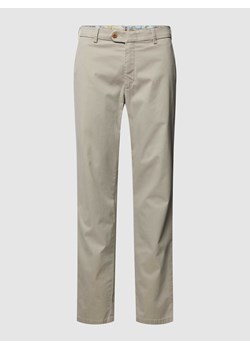 Spodnie w jednolitym kolorze model ‘LUPUS’ ze sklepu Peek&Cloppenburg  w kategorii Spodnie męskie - zdjęcie 168222906
