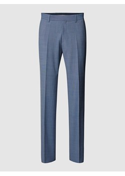 Spodnie do garnituru z drobnym,fakturowanym wzorem model ‘Lenon’ ze sklepu Peek&Cloppenburg  w kategorii Spodnie męskie - zdjęcie 168222965