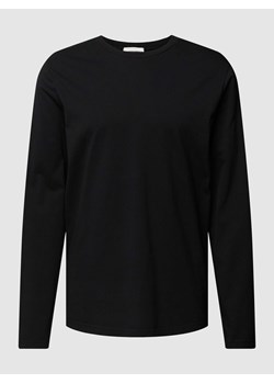 Bluzka z długim rękawem i prążkowanym,okrągłym dekoltem model ‘JAANONO’ ze sklepu Peek&Cloppenburg  w kategorii Bluzy męskie - zdjęcie 168223358