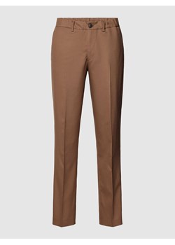 Spodnie materiałowe z elastycznym pasem model ‘SKYE’ ze sklepu Peek&Cloppenburg  w kategorii Spodnie męskie - zdjęcie 168223415