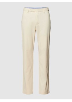 Chinosy o kroju slim stretch fit z kieszeniami z tyłu ze sklepu Peek&Cloppenburg  w kategorii Spodnie męskie - zdjęcie 168223656
