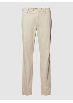 Spodnie w jednolitym kolorze model ‘LUPUS’ ze sklepu Peek&Cloppenburg  w kategorii Spodnie męskie - zdjęcie 168223666