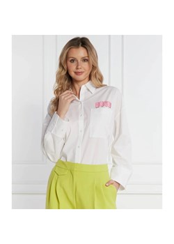 HUGO Koszula Exifa | Oversize fit ze sklepu Gomez Fashion Store w kategorii Koszule damskie - zdjęcie 168227518