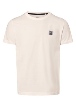 Nils Sundström Koszulka męska Mężczyźni Bawełna écru jednolity ze sklepu vangraaf w kategorii T-shirty męskie - zdjęcie 168228949