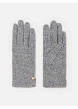 Mohito - Szare rękawiczki z wełną - szary ze sklepu Mohito w kategorii Rękawiczki damskie - zdjęcie 168230748