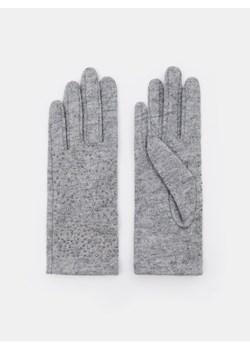 Mohito - Szare rękawiczki z wełną - szary ze sklepu Mohito w kategorii Rękawiczki damskie - zdjęcie 168231207