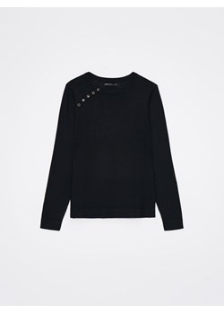 Mohito - Czarny sweter - czarny ze sklepu Mohito w kategorii Swetry damskie - zdjęcie 168234599