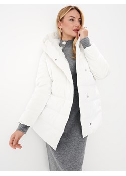 Mohito - Biała pikowana kurtka - biały ze sklepu Mohito w kategorii Kurtki damskie - zdjęcie 168235518