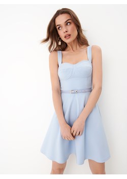 Mohito - Błękitna sukienka mini - błękitny ze sklepu Mohito w kategorii Sukienki - zdjęcie 168235877