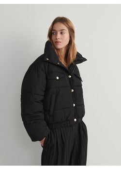Reserved - Pikowana kurtka - czarny ze sklepu Reserved w kategorii Kurtki damskie - zdjęcie 168238917