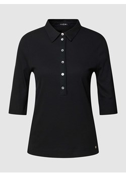 Koszulka polo o prążkowanej fakturze model ‘ESSENTIALS’ ze sklepu Peek&Cloppenburg  w kategorii Bluzki damskie - zdjęcie 168244179